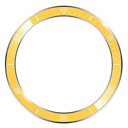 Watch Bezel for Xiaomi Watch S3 / S4 Stainless Steel Yellow