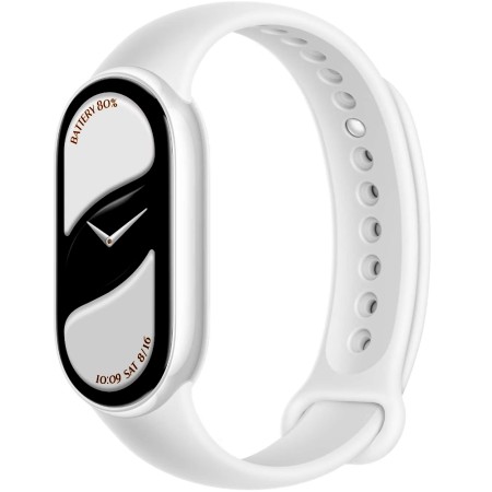 Xiaomi Smart Band 10 BHR07Y5GL 1.72" AMOLED Screen Water Resistance 5ATM Ceramic Pearl White