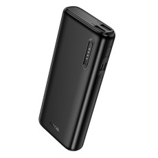 Power Bank Hoco J158A Runner 10000mAh Fast Charge 5V/2A Slim with 2xUSB-A 1xUSB-C 1xMicro USB and LED Battery Indicator Black