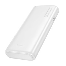 Power Bank Hoco J158A Runner 10000mAh Fast Charge 5V/2A Slim with 2xUSB-A 1xUSB-C 1xMicro USB and LED Battery Indicator White