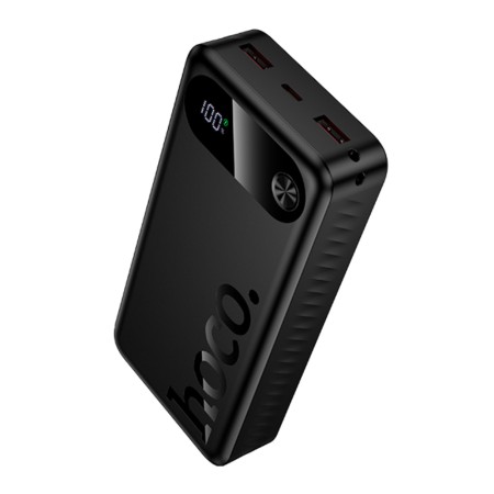Power Bank Hoco J154A Victorious 20000mAh 1xUSB-C PD20W 2xUSB-A 22.5W and Digital LED Screen for Battery Level Black