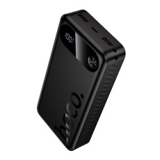 Power Bank Hoco J154A Victorious 20000mAh 1xUSB-C PD20W 2xUSB-A 22.5W and Digital LED Screen for Battery Level Black