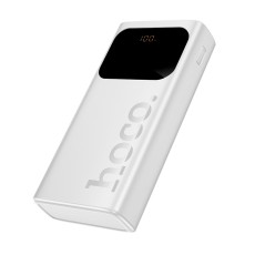 Power Bank Hoco J144A 30000mAh 1xUSB-C 1xMicro USB 2xUSB-A 5V/2A and LED Screen for Battery Level White