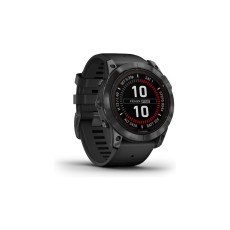 Smartwatch Garmin Fenix 7X Pro Solar Stainless Steel 51mm GPS NFC 10 ATM Slate Grey with Black Band