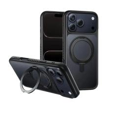 Hoco Premium Rotating Magsafe Case for Apple iPhone 17 Pro Max with Built-in Stand Black