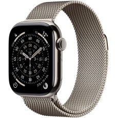 Apple Watch Series 11 5G (2025) Aluminum 42mm GPS eSIM NFC IP6X  Aluminum Case Natural with Natural Milanese Loop