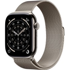 Apple Watch Series 11 5G (2025) Aluminum 46mm GPS eSIM NFC IP6X Aluminum Case Natural with Natural Milanese Loop