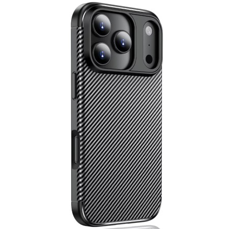 Case Ancus AutoFocus Carbon Fiber για Apple iPhone 17 Pro Max Black