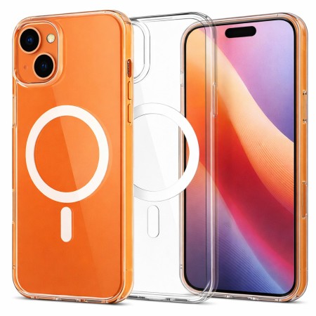 Case TPU Ancus Magnetic Ring για Apple iPhone 17 Transparent