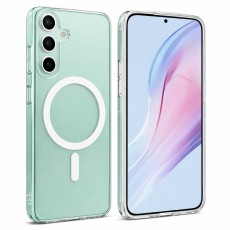 Case TPU Ancus Magnetic Ring για Samsung SM-S931 Galaxy S25 5G Transparent