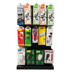 Stand with Accessories Hands Free, Chargers, Charging Cables 120 Pieces