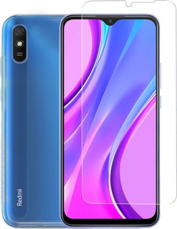 Vivid Set TPU + Tempered Glass Xiaomi Redmi 9A/9AT Transparent