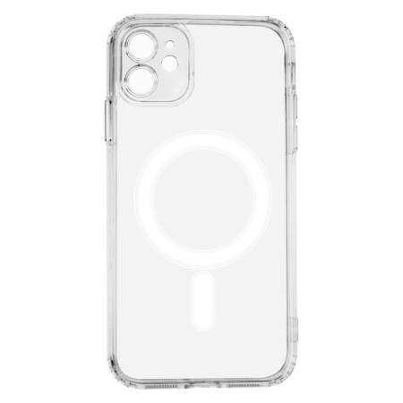 Anti Shock 1,5 mm Mag case for iPhone 11 transparent camera protection