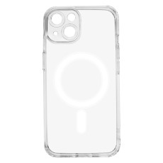 Anti Shock 1,5 mm Mag case for iPhone 13 6,1" transparent camera protection