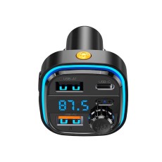 XO transmitter FM BCC08 Bluetooth MP3 car charger 3,1A black