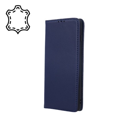 Genuine Leather Smart Pro for Samsung Galaxy A36 5G / A56 5G navy blue