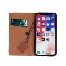 Genuine Leather Smart Pro for iPhone 16 Pro 6,3" brown