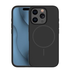 Silicone Thin Mag case for iPhone 17 Pro Max 6,9" black